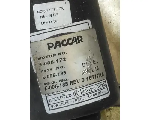 PETERBILT 386 WINDSHIELD WIPER MOTOR