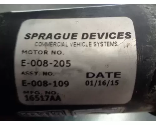 PETERBILT 387_E-008-109 Wiper Motor, Windshield