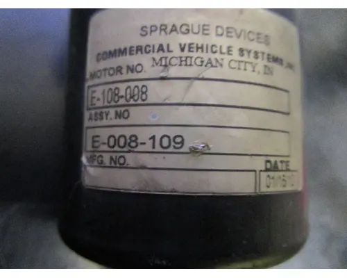 PETERBILT 387_E-008-109 Wiper Motor, Windshield