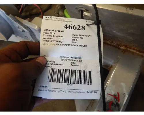 PETERBILT 387 Brackets, Misc.