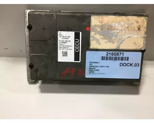 PETERBILT 387 DASH CONTROL MODULE