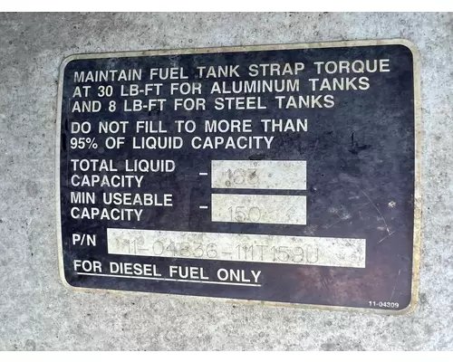 PETERBILT 387 Fuel Tank