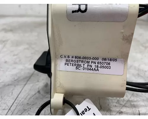 PETERBILT 387 Heater or Air Conditioner Parts, Misc.