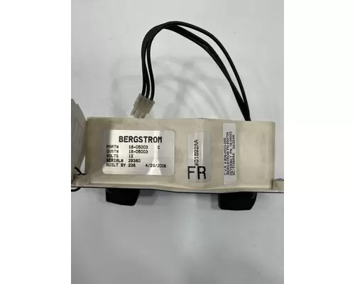 PETERBILT 387 Heater or Air Conditioner Parts, Misc.