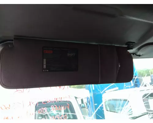 PETERBILT 387 INTERIOR SUN VISOR