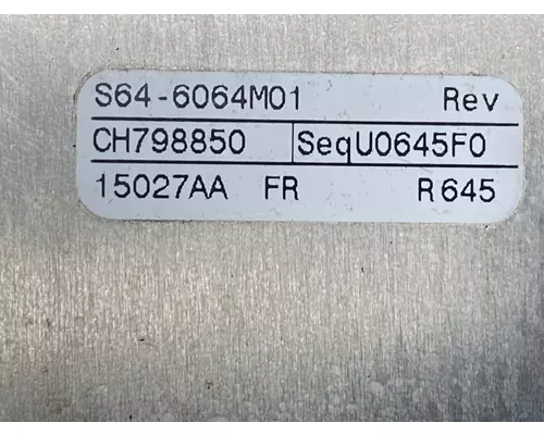PETERBILT 387 Instrument Cluster