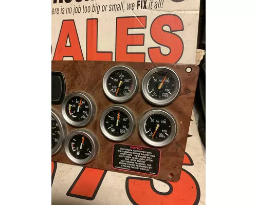 PETERBILT 387 Instrument Cluster