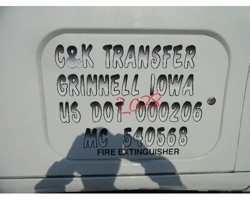 PETERBILT 387 Sleeper Door