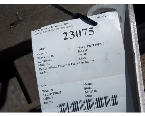 PETERBILT 387 Step