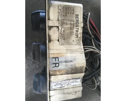 PETERBILT 387 TEMPERATURE CONTROL