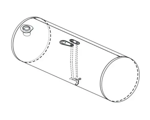 PETERBILT 388 2007-2015 FUEL TANK