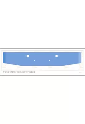 PETERBILT 388 2007-2024 BUMPER ASSEMBLY, FRONT