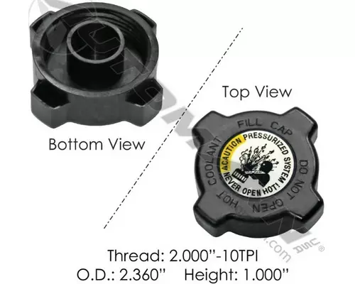 PETERBILT 388 RADIATOR CAP