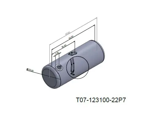 PETERBILT 389 2006-2024 FUEL TANK