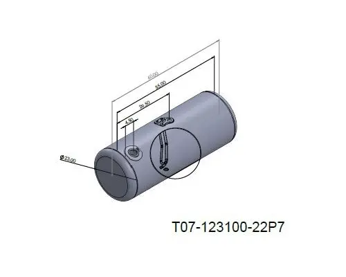PETERBILT 389 2006-2024 FUEL TANK