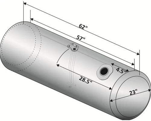 PETERBILT 389 2006-2024 FUEL TANK