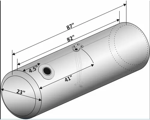 PETERBILT 389 2006-2024 FUEL TANK