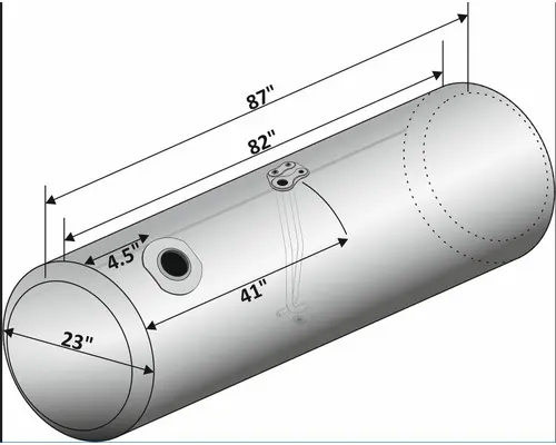 PETERBILT 389 2006-2024 FUEL TANK