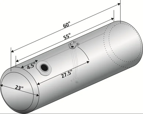 PETERBILT 389 2006-2024 FUEL TANK