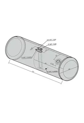 PETERBILT 389 2006-2024 FUEL TANK