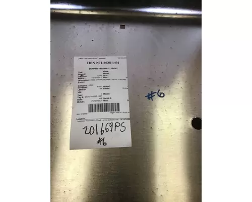 PETERBILT 389 2007-2024 BUMPER ASSEMBLY, FRONT