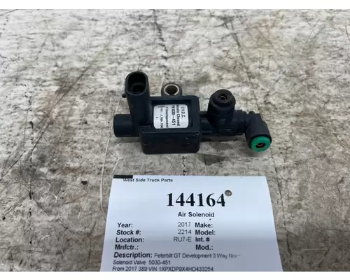 PETERBILT 389 Air Solenoid