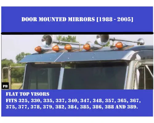 PETERBILT 389 CAB CLIP