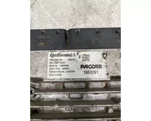 PETERBILT 389 ECM (EGR Maintenance Reminder)
