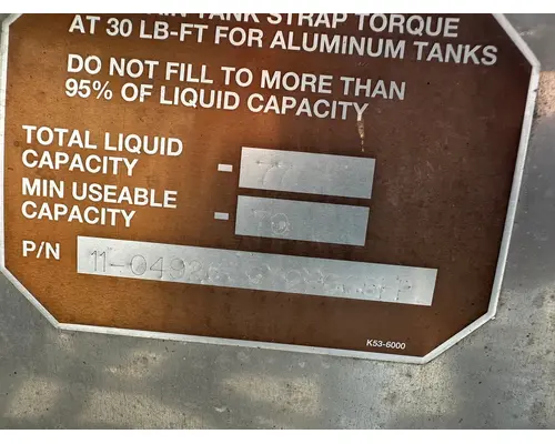 PETERBILT 389 Fuel Tank