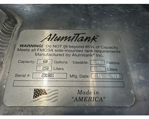 PETERBILT 389 Fuel Tank
