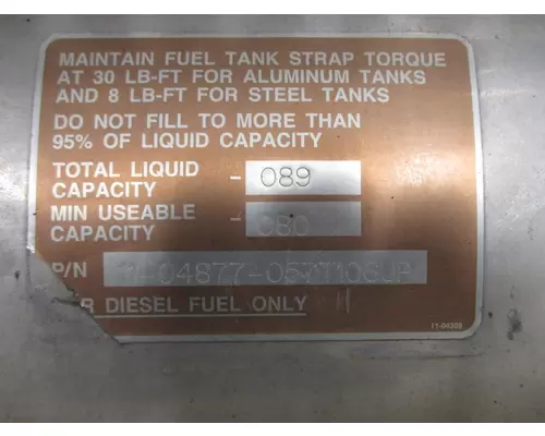 PETERBILT 389 Fuel Tank