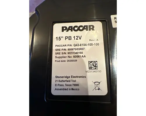 PETERBILT 389 Instrument Cluster