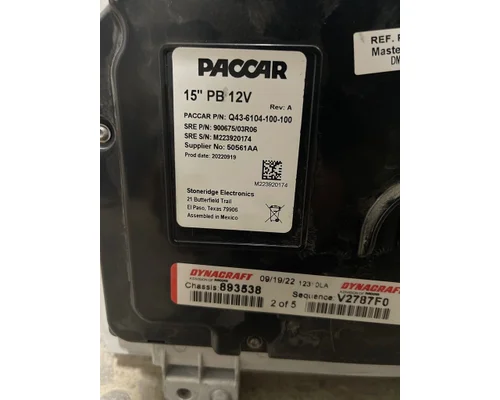 PETERBILT 389 Instrument Cluster