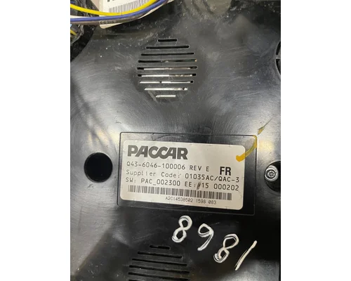 PETERBILT 389 Instrument Cluster