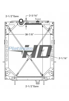 PETERBILT 389 RADIATOR ASSEMBLY