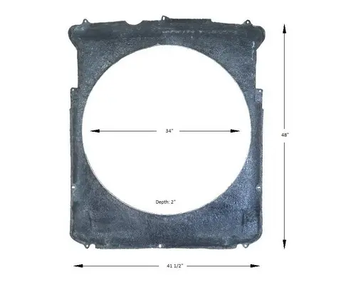 PETERBILT 389 RADIATOR SHROUD