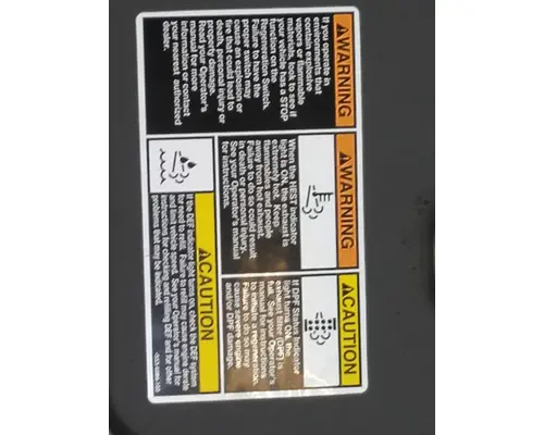 PETERBILT 536 INTERIOR SUN VISOR
