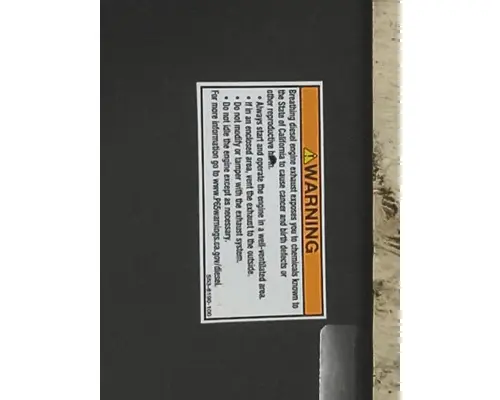 PETERBILT 536 INTERIOR SUN VISOR