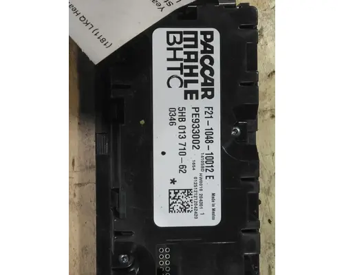 PETERBILT 536 TEMPERATURE CONTROL