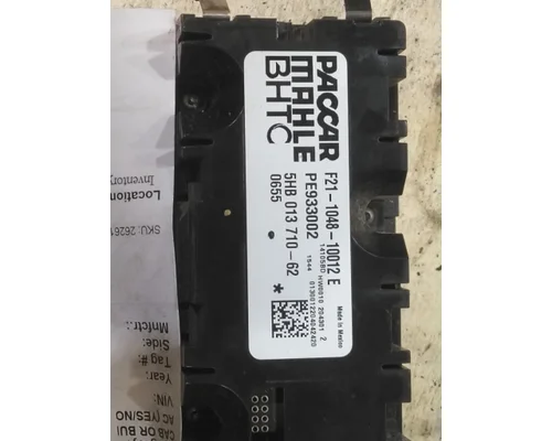 PETERBILT 536 TEMPERATURE CONTROL