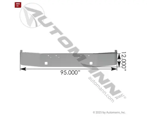 PETERBILT 567 Bumper Assembly, Front