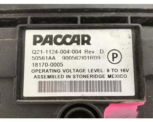 PETERBILT 567 CHASSIS CONTROL MODULE (CCM)