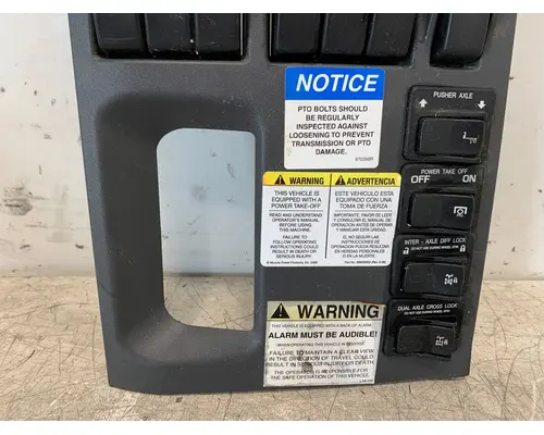 PETERBILT 567 Dash  Console Switch