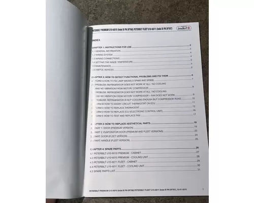 PETERBILT 567 Manual, Misc.