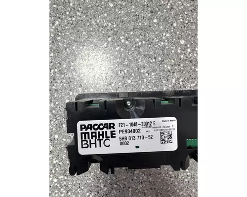 PETERBILT 567 Temperature Control