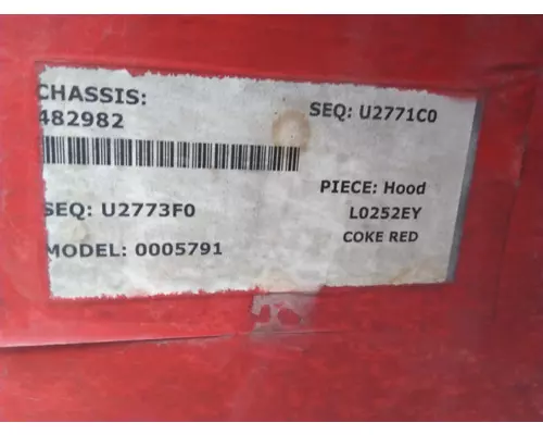PETERBILT 579 2012-2022 HOOD