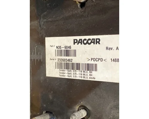 PETERBILT 579 Next Gen Fender Extension