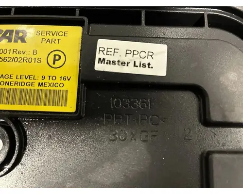 PETERBILT 579EV Chassis Cont Mod