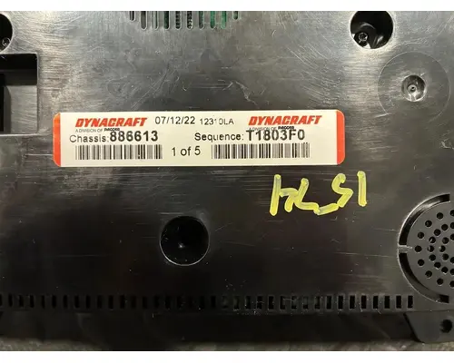 PETERBILT 579EV Instrument Cluster