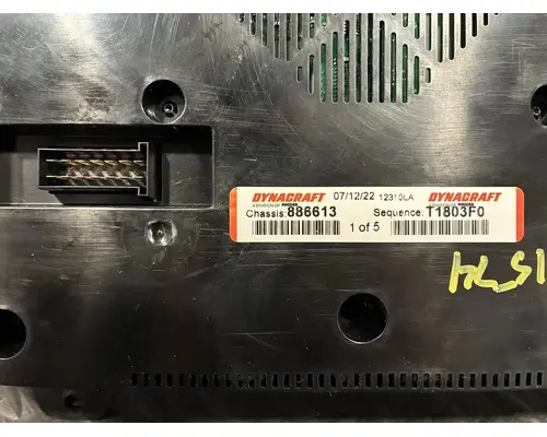 PETERBILT 579EV Instrument Cluster